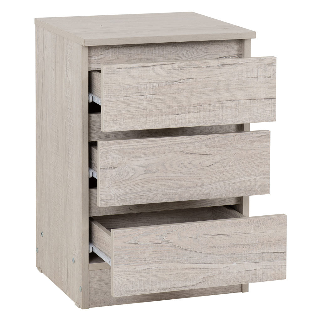 Wooden Bedroom Furniture Set With 2 Doors Wardrobe - Malvern