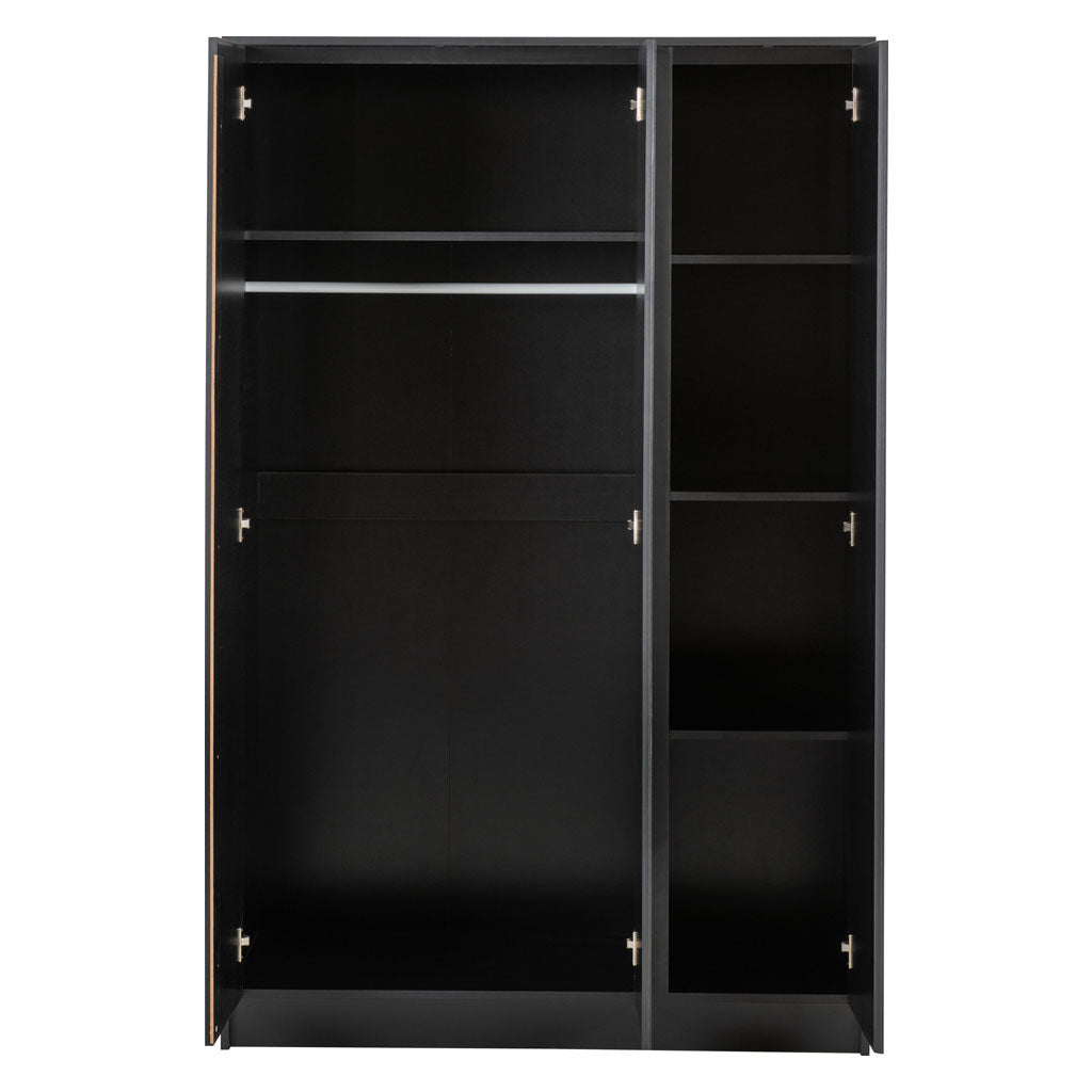 Wooden Bedroom Furniture Set With 3 Doors Wardrobe - Malvern