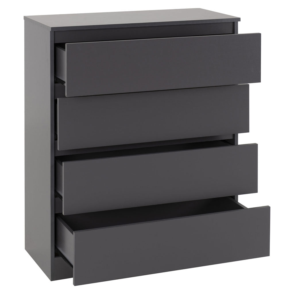 Wooden Bedroom Furniture Set With 3 Doors Wardrobe - Malvern