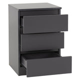 Wooden Bedroom Furniture Set With 3 Doors Wardrobe - Malvern