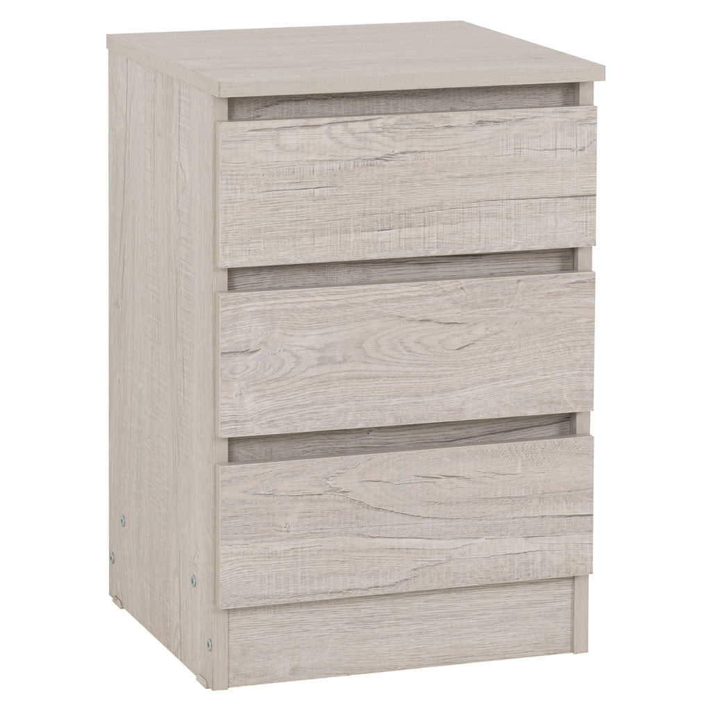 Wooden Bedroom Furniture Set With 3 Doors Wardrobe - Malvern