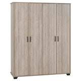 Wooden Bedroom Furniture Set With 4 Doors Wardrobe - Oliver