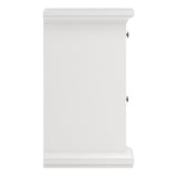 Wooden Bedside cabinet With 1 Door And 1 Drawer - Paris