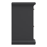 Wooden Bedside cabinet With 1 Door And 1 Drawer - Paris