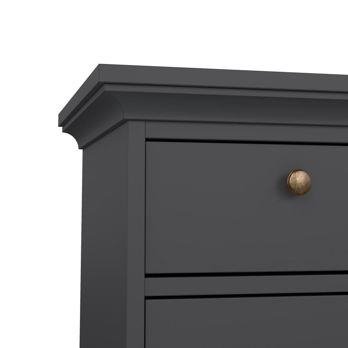 Wooden Bedside cabinet With 1 Door And 1 Drawer - Paris