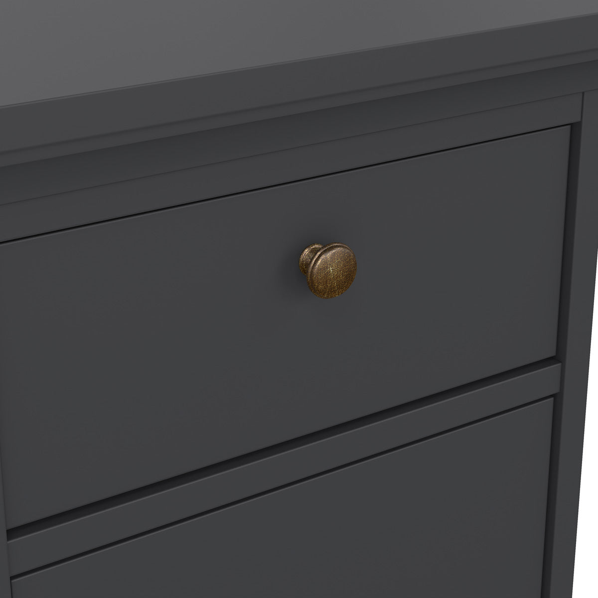 Wooden Bedside cabinet With 1 Door And 1 Drawer - Paris