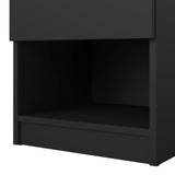 Wooden Bedside Cabinet With 1 Drawer And 1 Shelf - Naia
