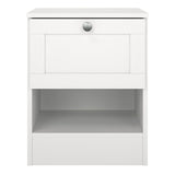 Wooden Bedside Cabinet With 1 Drawer - Brande