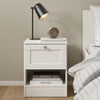 Wooden Bedside Cabinet With 1 Drawer - Brande