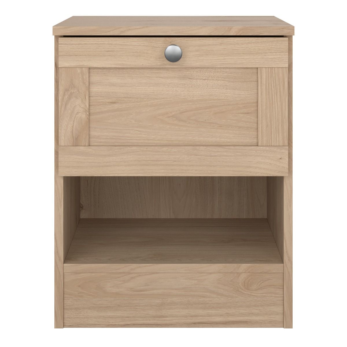 Wooden Bedside Cabinet With 1 Drawer - Brande