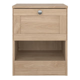 Wooden Bedside Cabinet With 1 Drawer - Brande