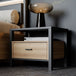 Wooden Bedside Cabinet With 1 Drawer - High Rock
