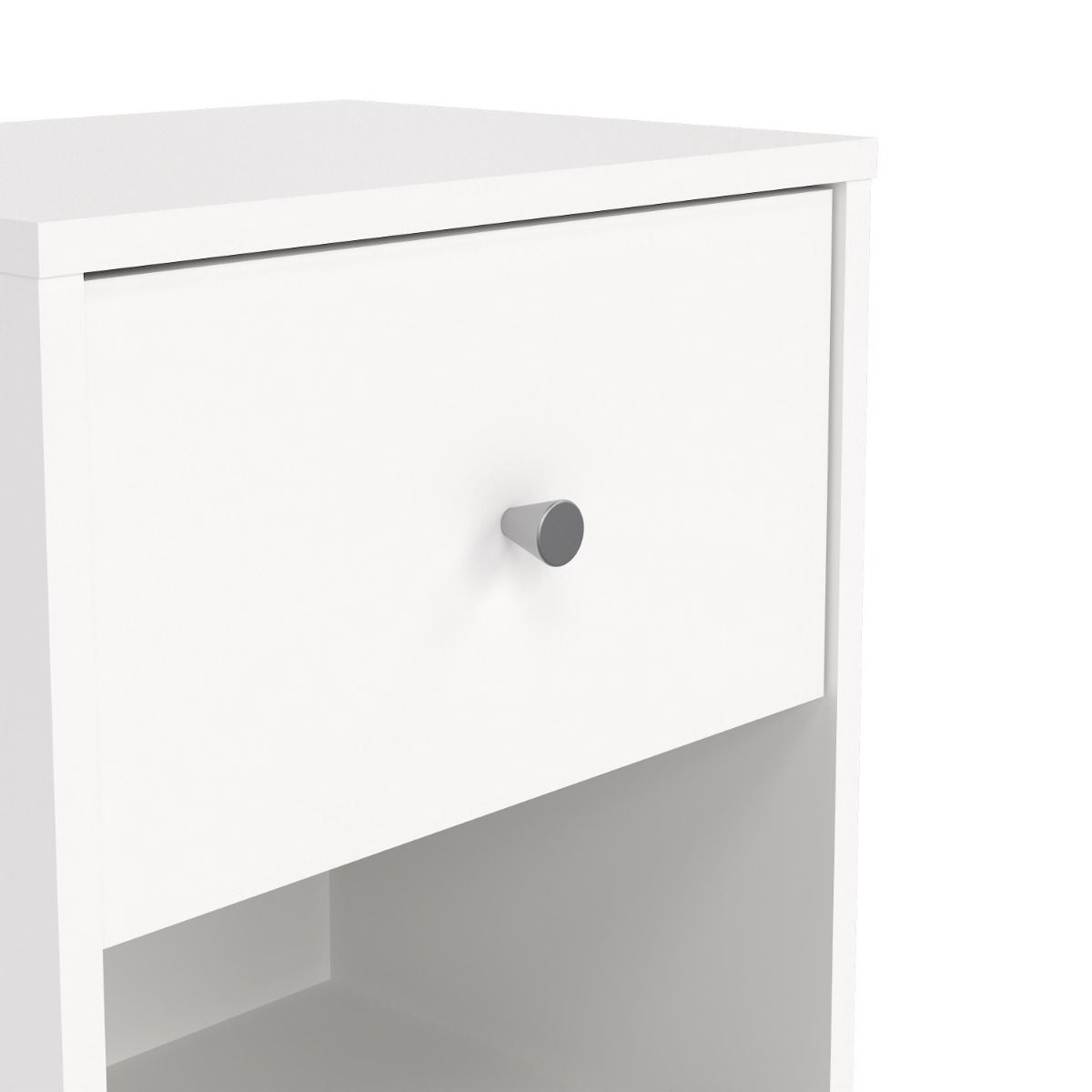 Wooden Bedside Cabinet With 1 Drawer - May