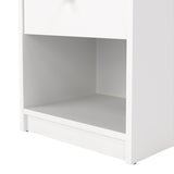 Wooden Bedside Cabinet With 1 Drawer - May