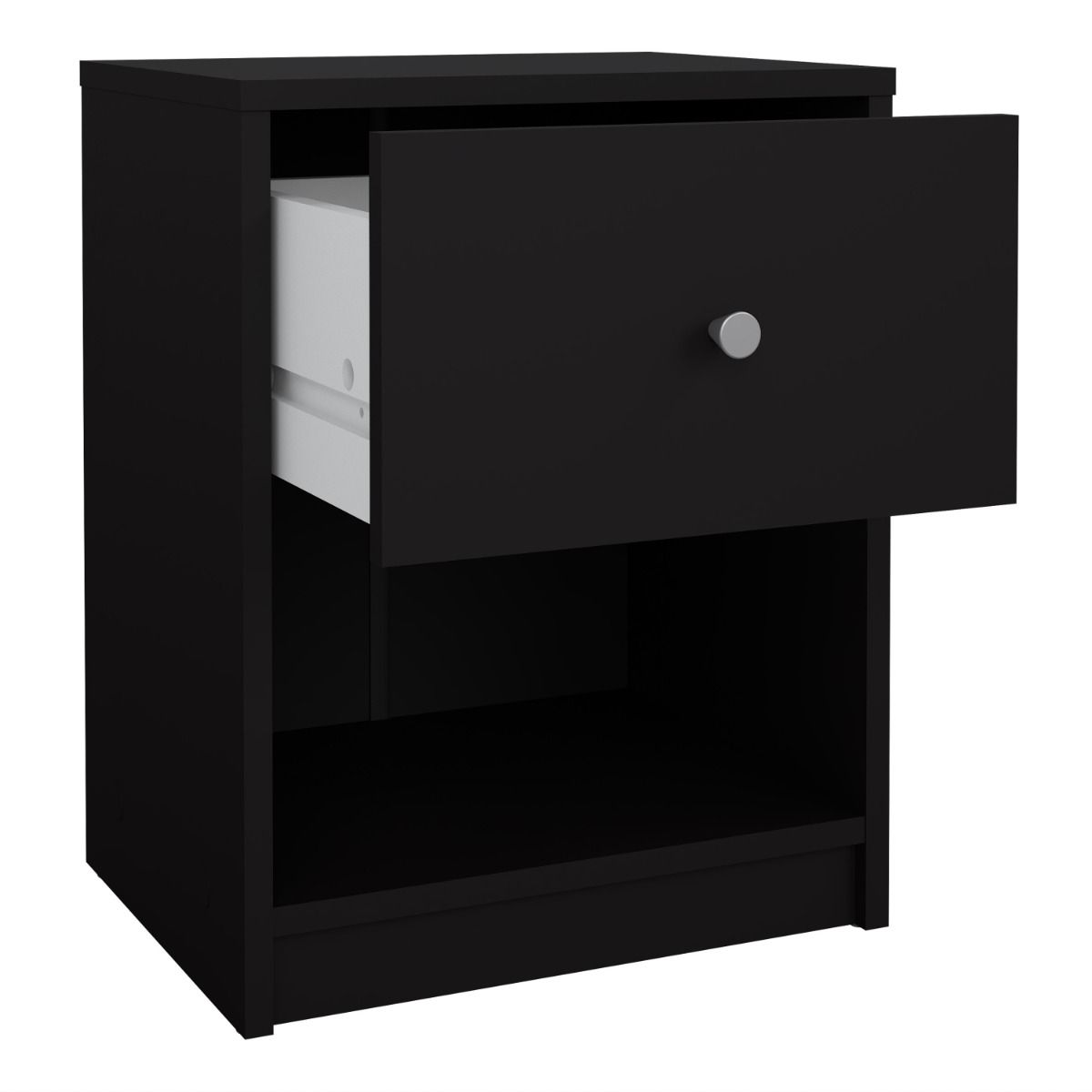 Wooden Bedside Cabinet With 1 Drawer - May