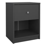 Wooden Bedside Cabinet With 1 Drawer - May