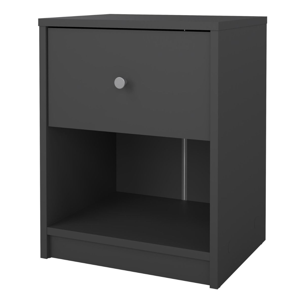 Wooden Bedside Cabinet With 1 Drawer - May