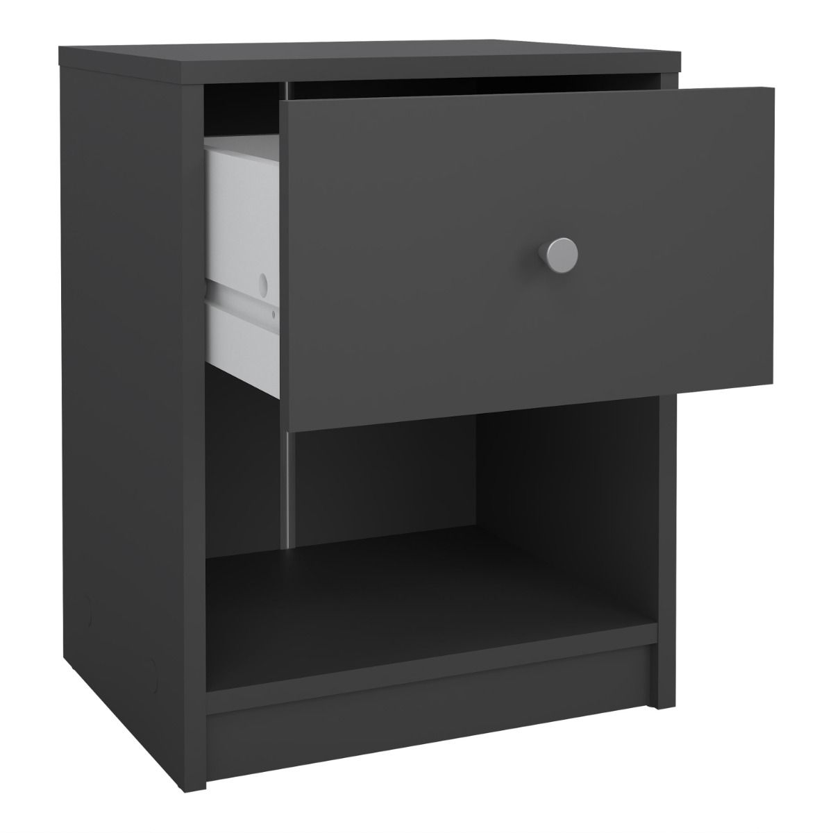 Wooden Bedside Cabinet With 1 Drawer - May