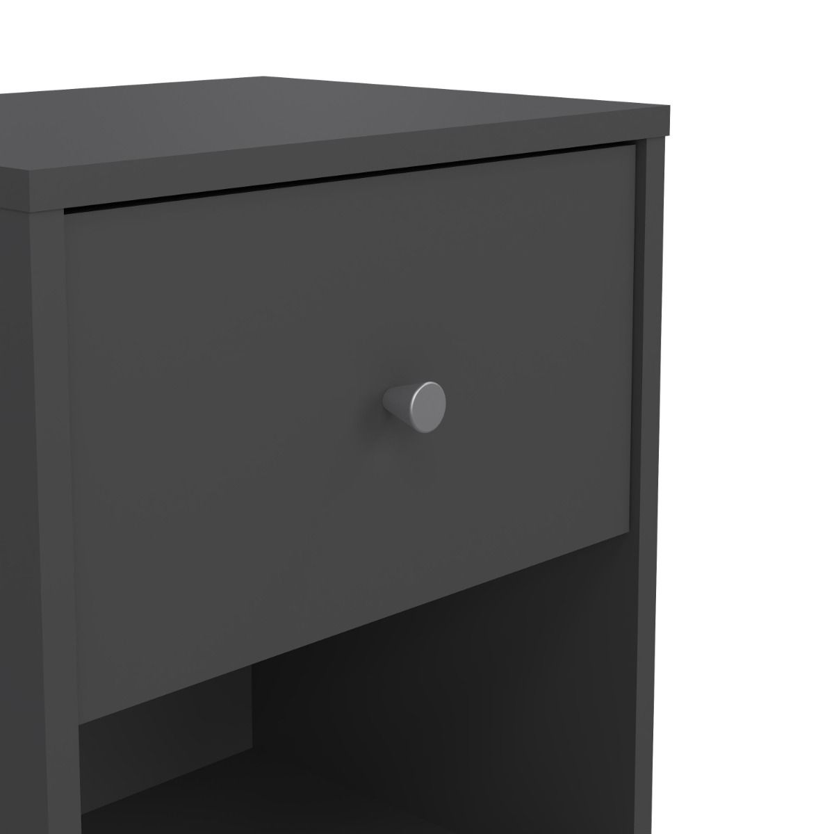 Wooden Bedside Cabinet With 1 Drawer - May