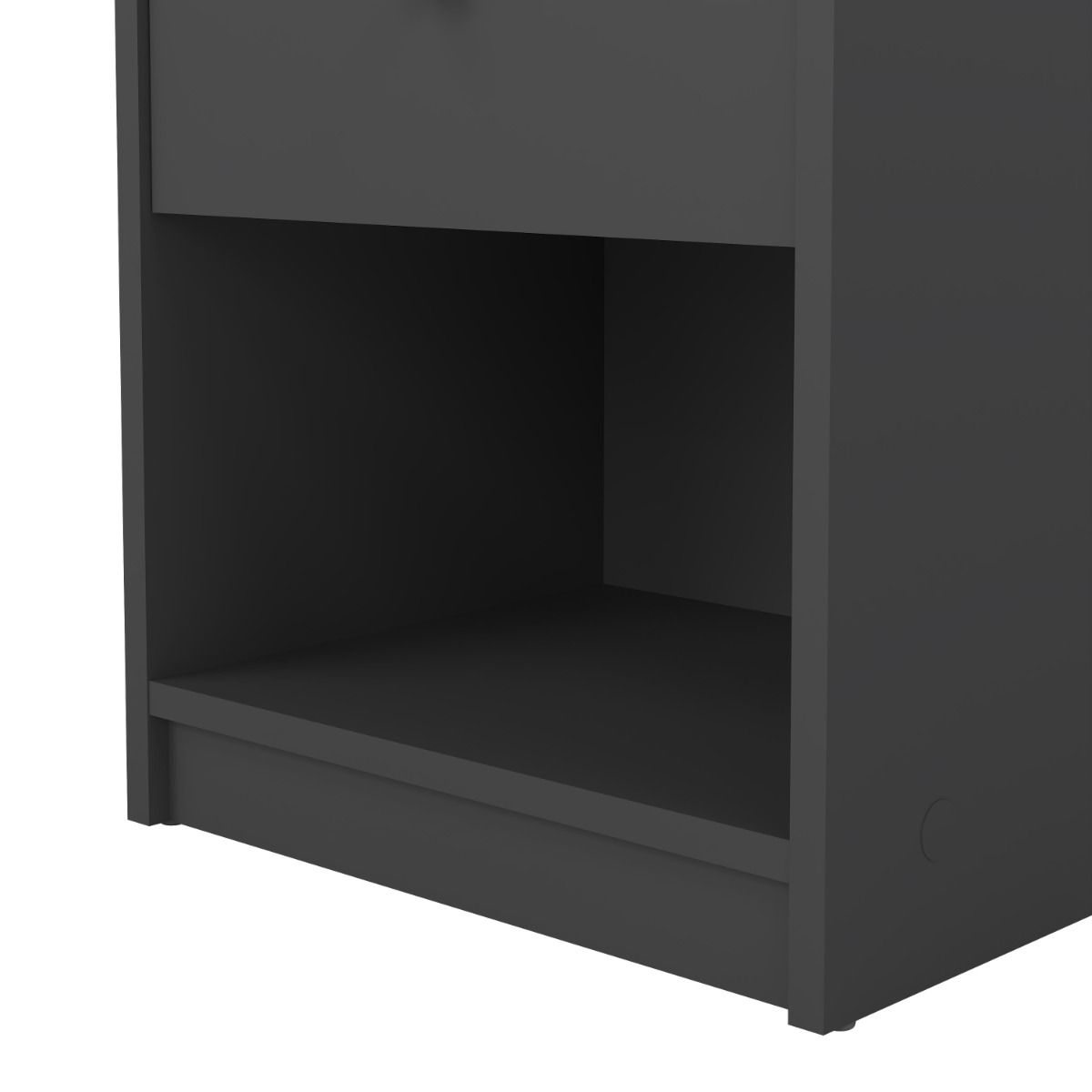 Wooden Bedside Cabinet With 1 Drawer - May
