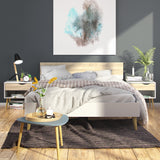 Wooden Bedside Cabinet With 1 Drawer - Oslo