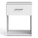 Wooden Bedside Cabinet With 1 Drawer - Space