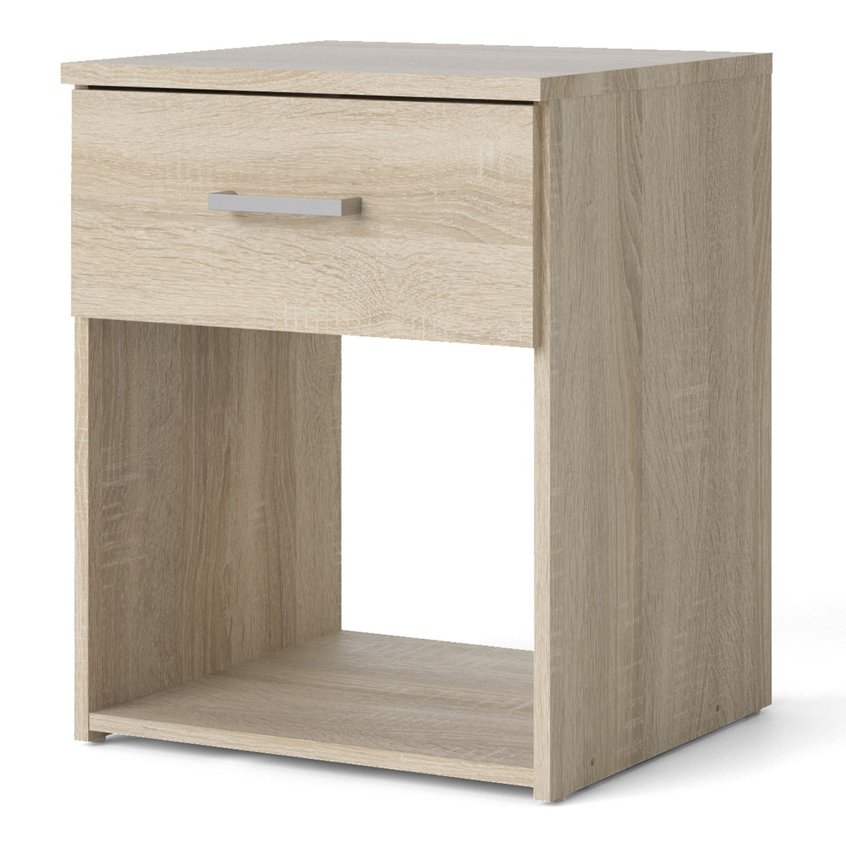 Wooden Bedside Cabinet With 1 Drawer - Space