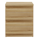 Wooden Bedside Cabinet With 2 Drawers - Edmore