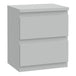 Wooden Bedside Cabinet With 2 Drawers - Edmore