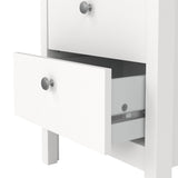 Wooden Bedside Cabinet With 2 Drawers - Madrid