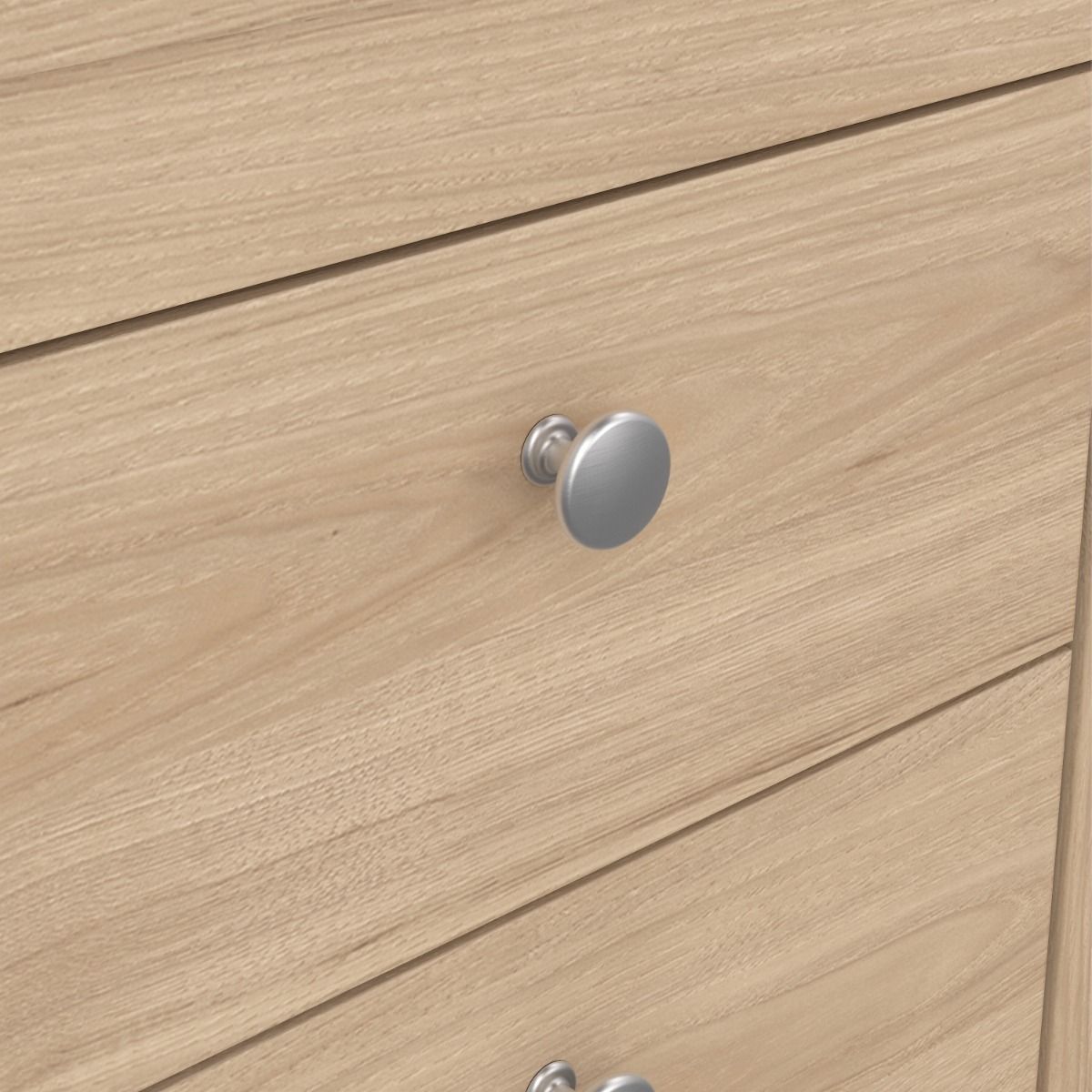 Wooden Bedside Cabinet With 2 Drawers - Madrid