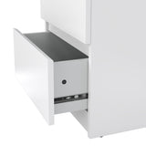 Wooden Bedside Cabinet With 2 Drawers - Naia