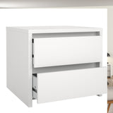 Wooden Bedside Cabinet With 2 Drawers - Next