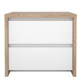 Wooden Bedside Cabinet With 2 Drawers - Next