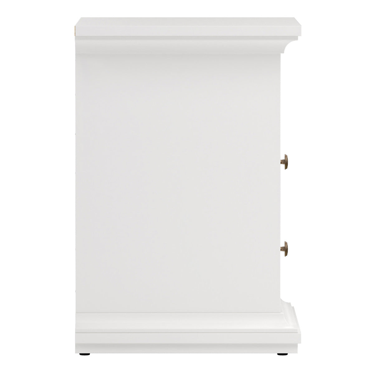 Wooden Bedside Cabinet With 2 Drawers - Paris