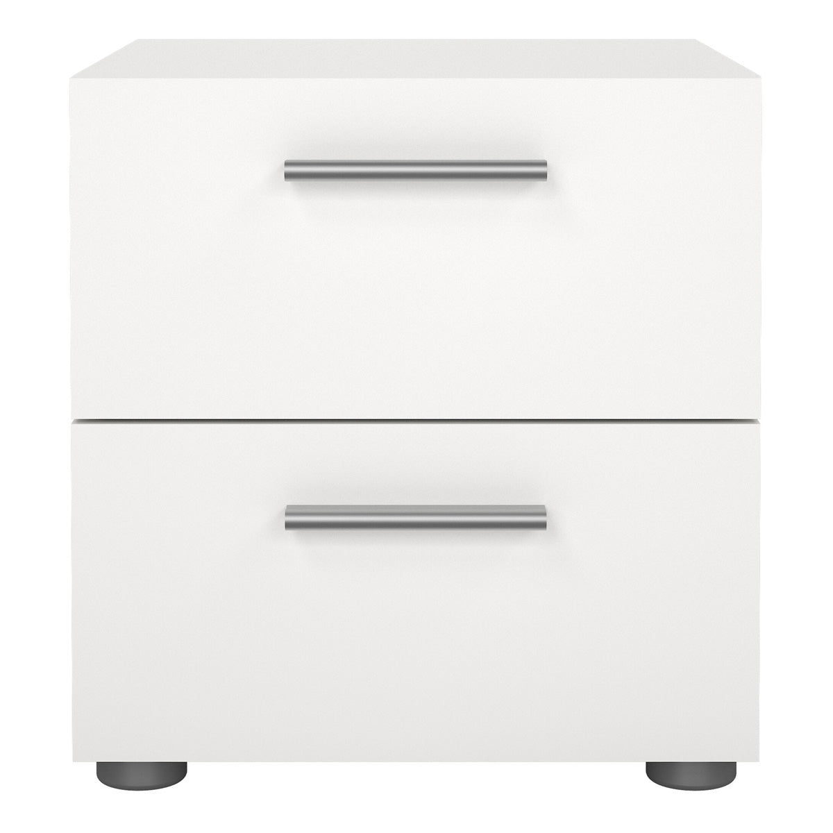 Wooden Bedside Cabinet With 2 Drawers - Pepe