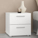 Wooden Bedside Cabinet With 2 Drawers - Pepe