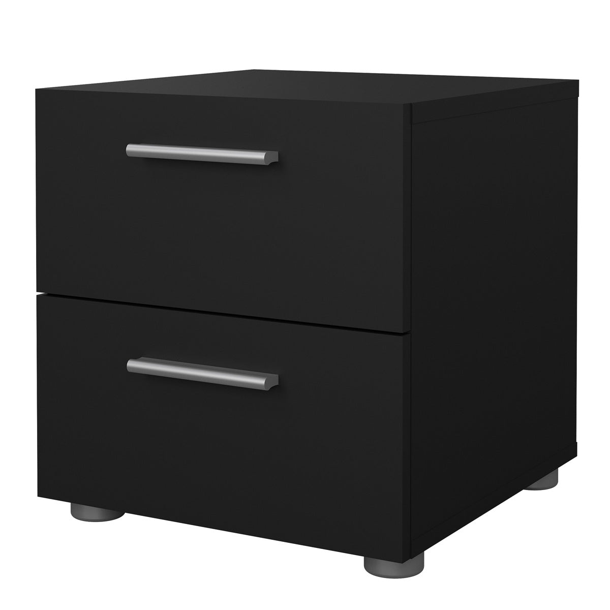 Wooden Bedside Cabinet With 2 Drawers - Pepe