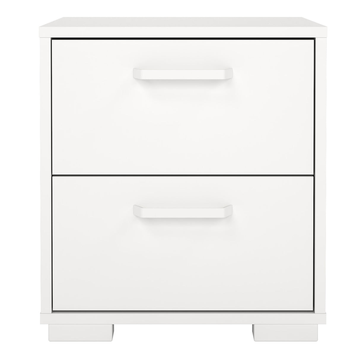 Wooden Bedside Cabinet With 2 Drawers - Sofia