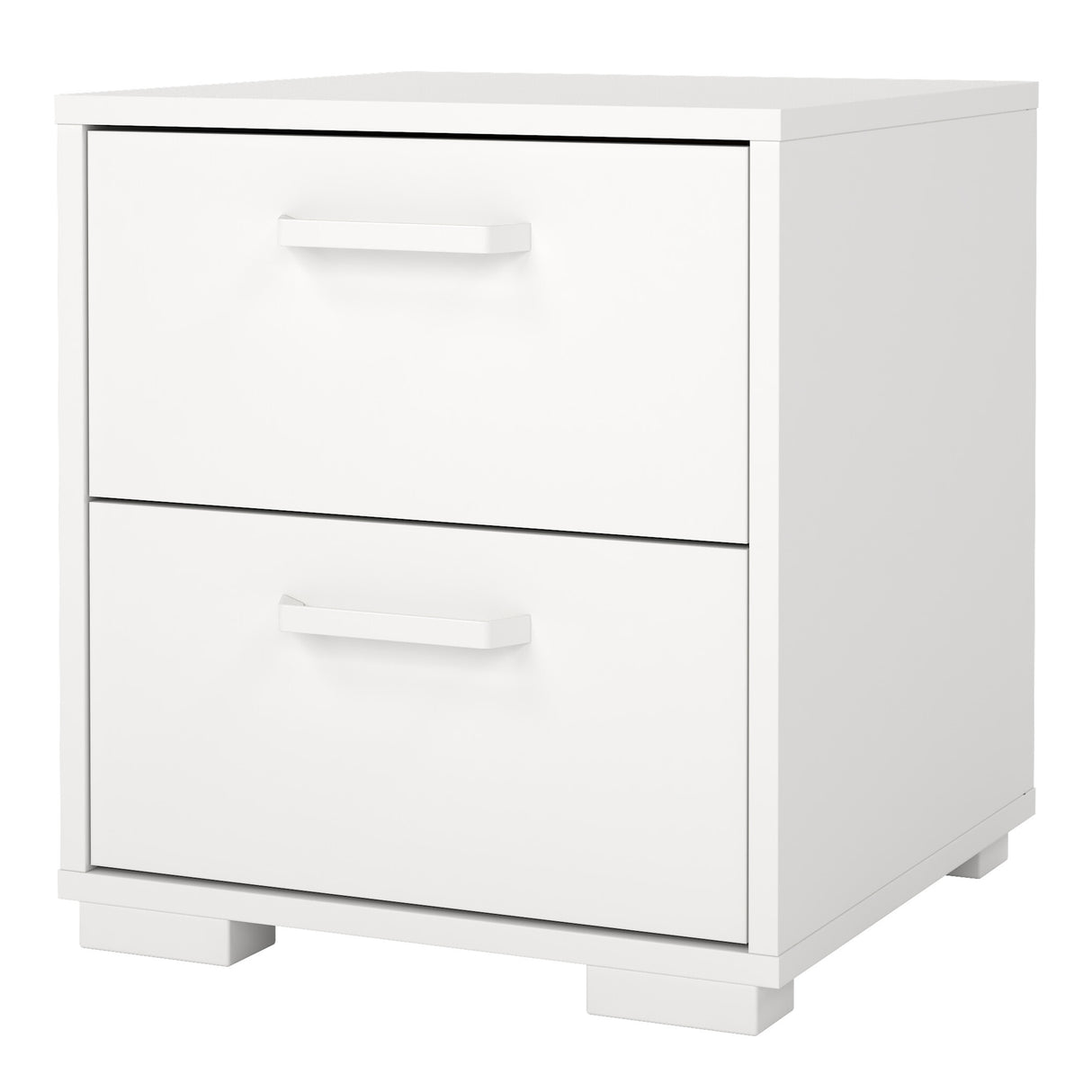 Wooden Bedside Cabinet With 2 Drawers - Sofia