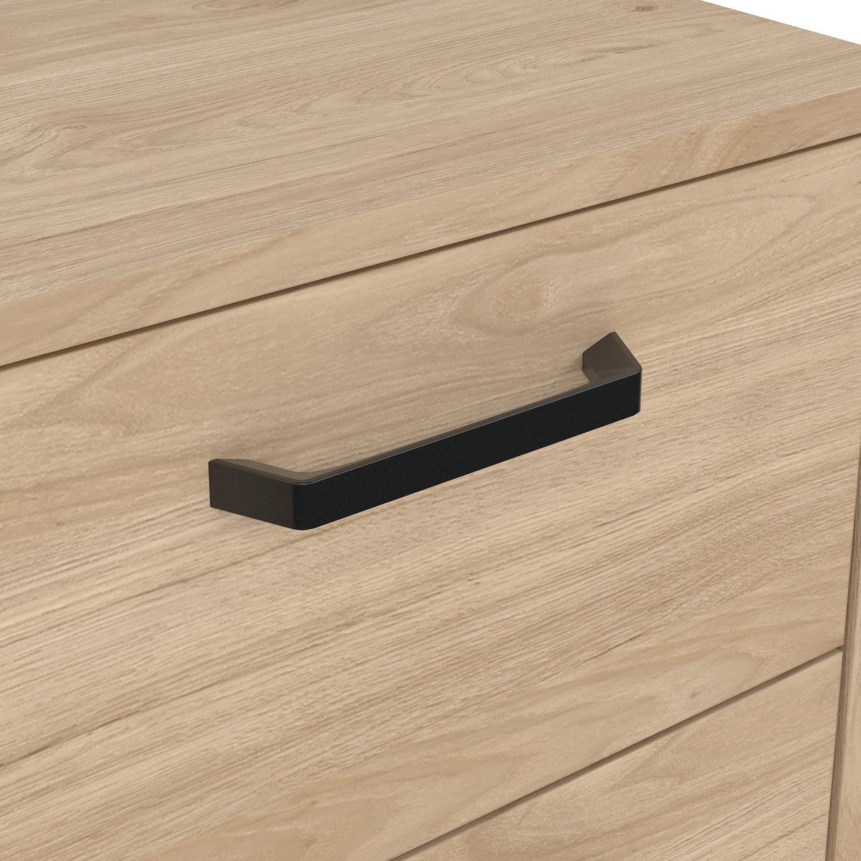 Wooden Bedside Cabinet With 2 Drawers - Sofia