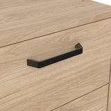 Wooden Bedside Cabinet With 2 Drawers - Sofia