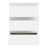 Wooden Bedside Cabinet With 3 Drawers - Edmore