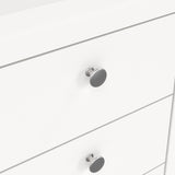 Wooden Bedside Cabinet With 3 Drawers - Madrid