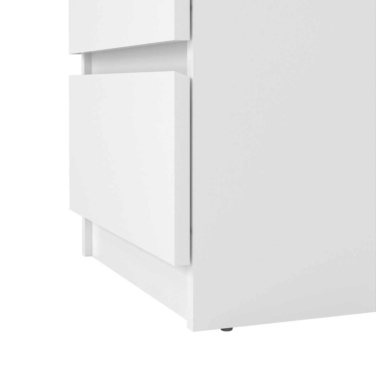 Wooden Bedside Cabinet With 3 Drawers - Naia