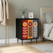 Wooden Bedside Cabinet 36cm Wide With 1 Door And Raised Feet - Essen