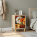 Wooden Bedside Cabinet 36cm Wide With 1 Door - Gennep