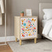 Wooden Bedside Cabinet 36cm Wide With 1 Door - Mainz