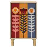 Wooden Bedside Cabinet 36cm Wide With 3 Drawers - Essen