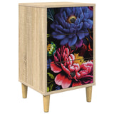 Wooden Bedside Cabinet 36cm Wide With 3 Drawers - Kiel